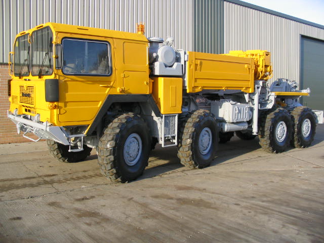 MAN 1002 8x8 Wrecker Truck - ex military vehicles for sale, mod surplus